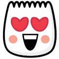 Love Face TikTok emoji