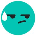 Speechless TikTok emoji